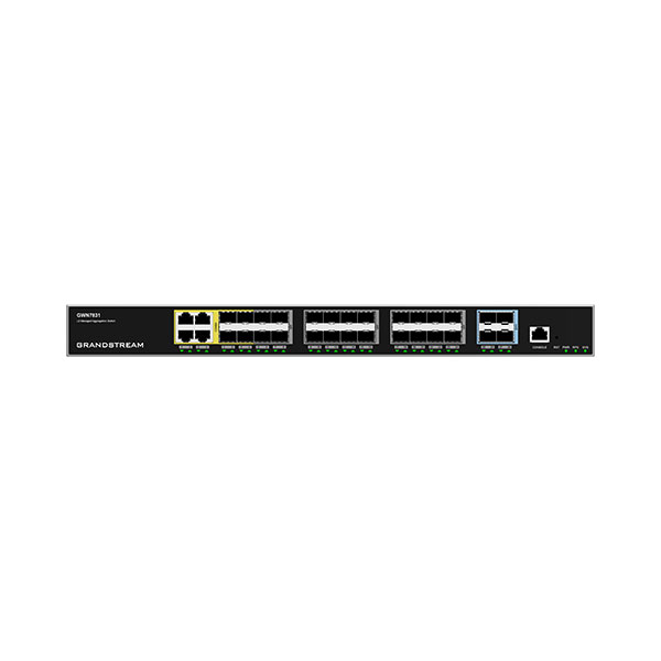 Grandstream GWN7831 24x SFP, 4X SFP+, 4X GBE L3 Managed Switch