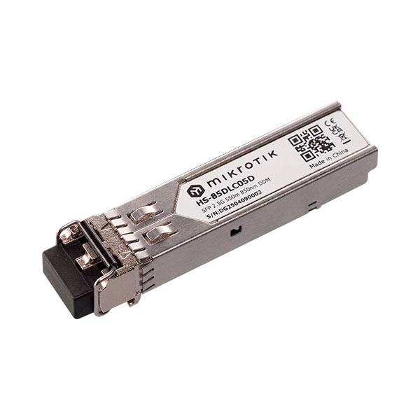 MikroTik HS-85DLC05D SFP OPTICAL MODULE, Multi-Mode, 550, 2.5G, 850nm