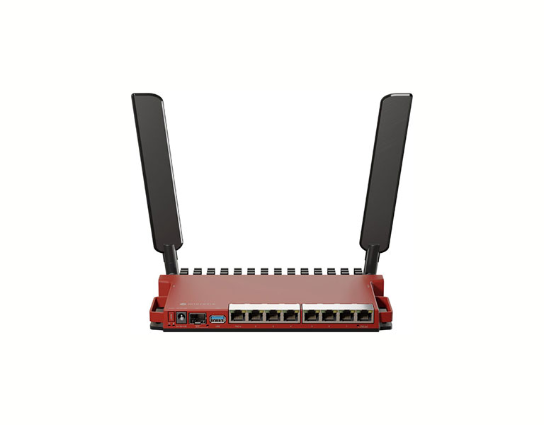 MikroTik L009UiGS-2HaxD-IN 512MB RAM, 8xLAN, 1x1G PoE-out Ethernet port, RouterOS L5