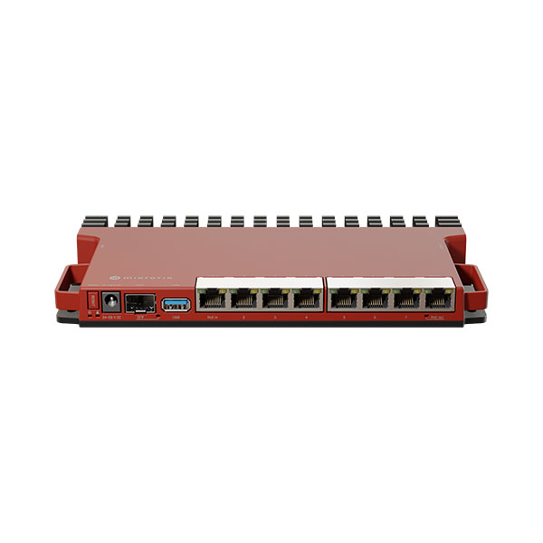 MikroTik L009UiGS-RM 512MB RAM, 8xLAN, 1x1G Ethernet port, RouterOS L5