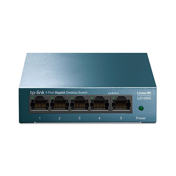 TP-LINK LS105G V4.4 5-Port 10/100/1000Mbps Desktop Switch