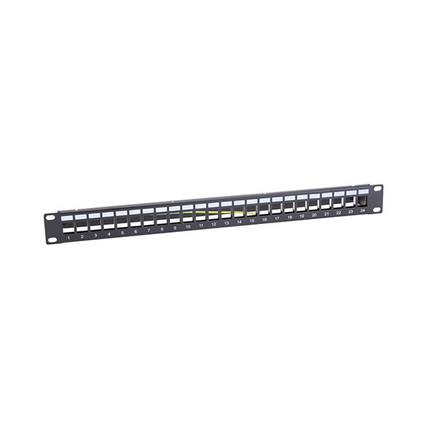 Masterlan LY-PP5-25  Patch Panel 19'', 24XRJ45, 1U, Empty, STP Ready