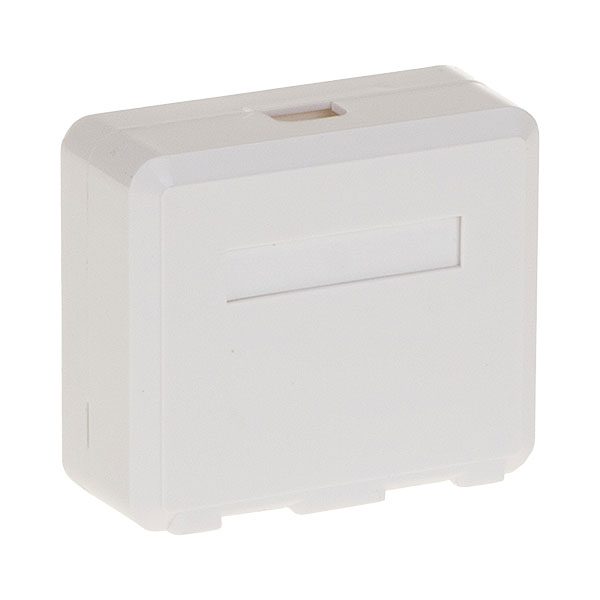 Eurolan LY-SB04A UTP socket on surface, 2x RJ45, white, Cat5e