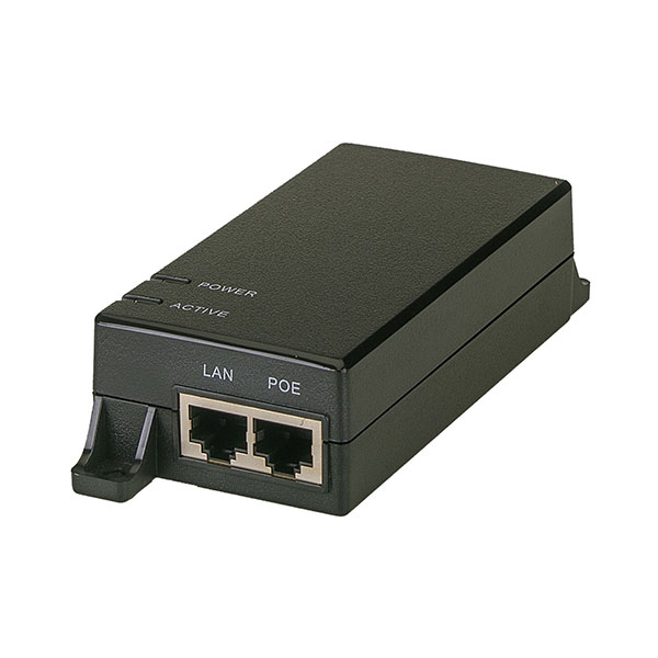 MaxLink MAXPI15 PoE Injector, 802.3af, 48V, 0.32A, 15.4W, 1Gbit