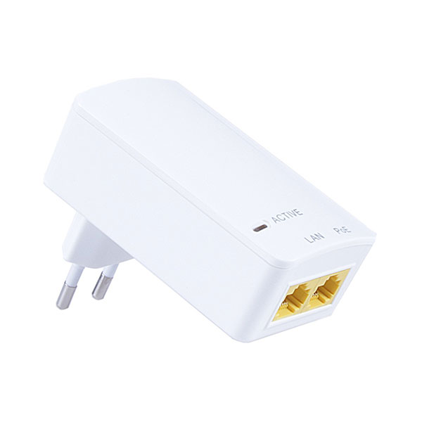 MaxLink MAXPI15S PoE Injector, 802.3af, 48V, 0.32A, 15.4W, 1Gbit, socket