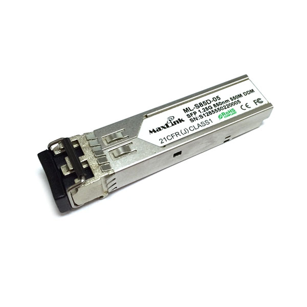 MaxLink ML-S85D-05 SFP module MM, 550m, 1.25G, 850nm, DDM, 2x LC connector