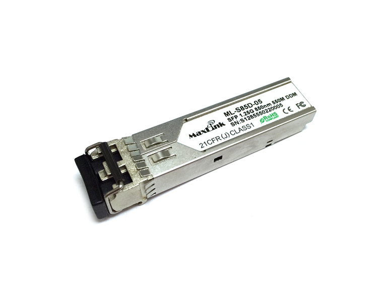 MaxLink ML-S85D-05 SFP module MM, 550m, 1.25G, 850nm, DDM, 2x LC connector