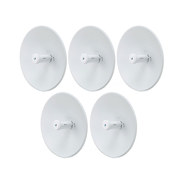 Ubiquiti PBE-5AC-Gen2-5 PowerBeam, High Performance airMAX ac Bridge 5-Pack