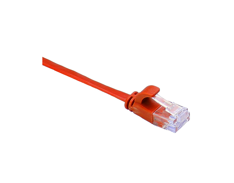 Masterlan PCU6-F-025RD-MSC patch cable UTP, flat, Cat6, 0.25m, red