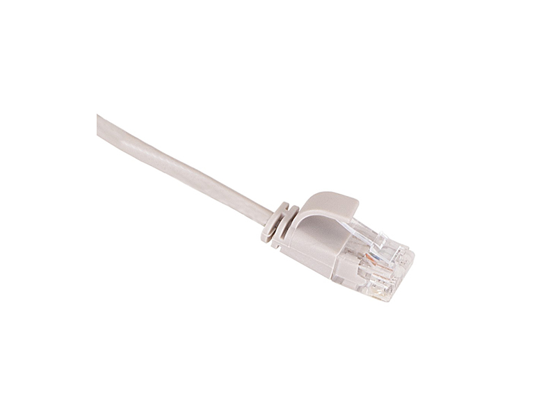 Masterlan PCU6-S-025-MSC patch cable UTP, extra slim, Cat6, 0.25m, grey