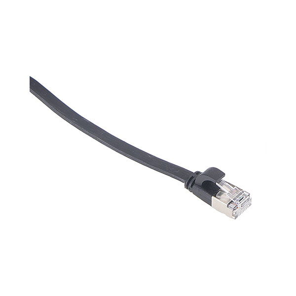 Masterlan PCU6A-F-3BK-MSC patch cable U/FTP, flat, Cat6A, 3m, black