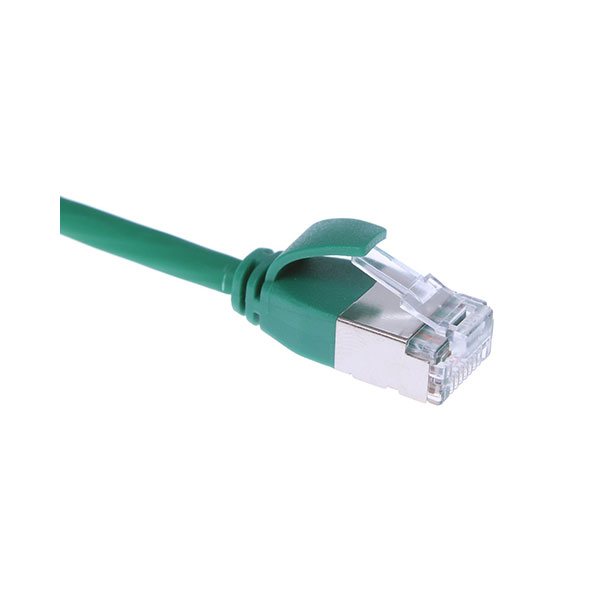 Masterlan PCU6A-S-025GN-MSC patch cable U/FTP, extra slim, Cat6A, 0.25m, green