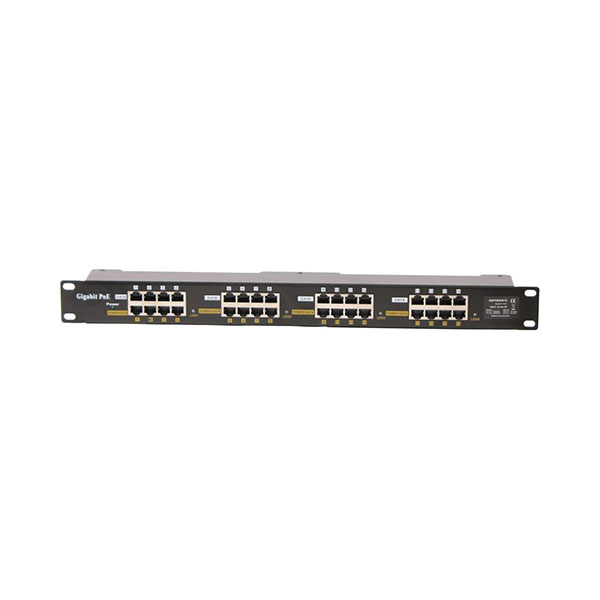 MaxLink POE-PAN16-G Gigabit POE panel 16 ports, 1U for rack 19