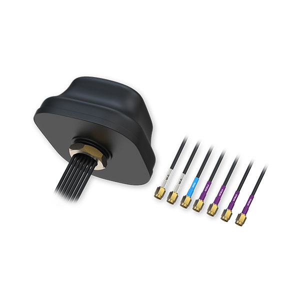 Teltonika PR1KC640 5G Combo MIMO Mobile/GNSS/WiFi Roof SMA Antenna