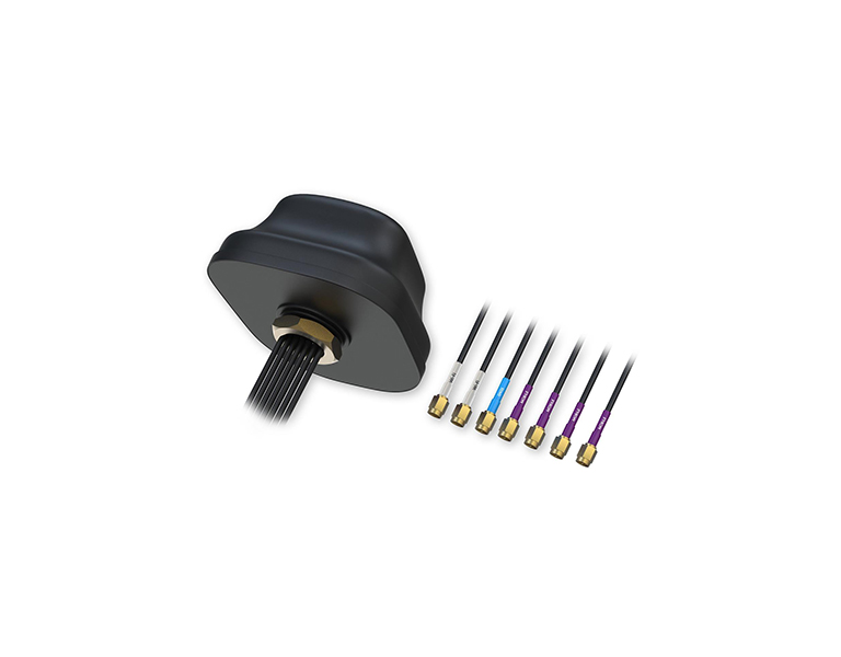 Teltonika PR1KC640 5G Combo MIMO Mobile/GNSS/WiFi Roof SMA Antenna