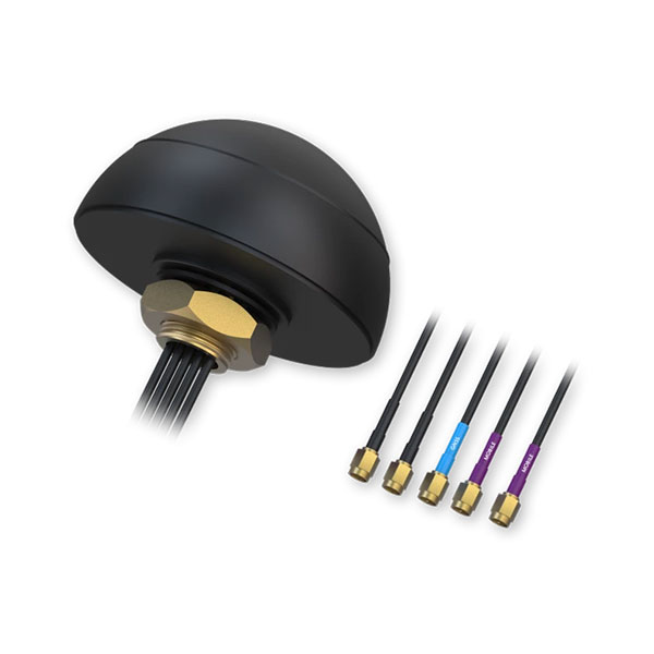 Teltonika PR1KCO28 Combo MIMO Mobile/GNSS/WiFi Roof SMA Antenna