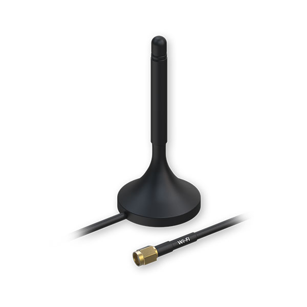 Teltonika 003R-00287 WiFi magnetic SMA Antenna with 1.5m cable