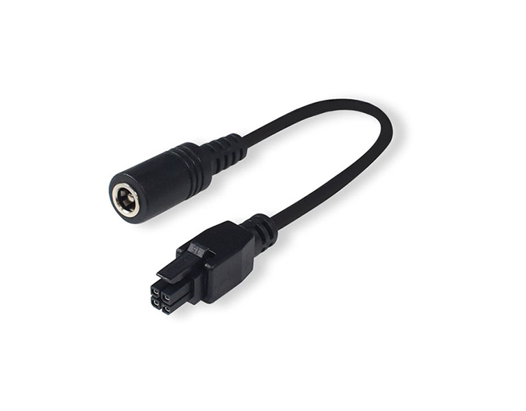Teltonika PR2PD01B 4-pin to barrel socket adapter