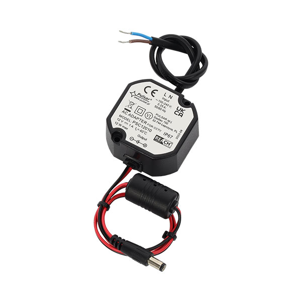 PULSAR PSC12010 Power Supply 12V/1A/55M