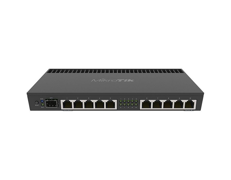 MikroTik RB4011iGS+RM 10xGigabit Ethernet, 1.4GHz CPU, 1GB RAM, RouterOS L5