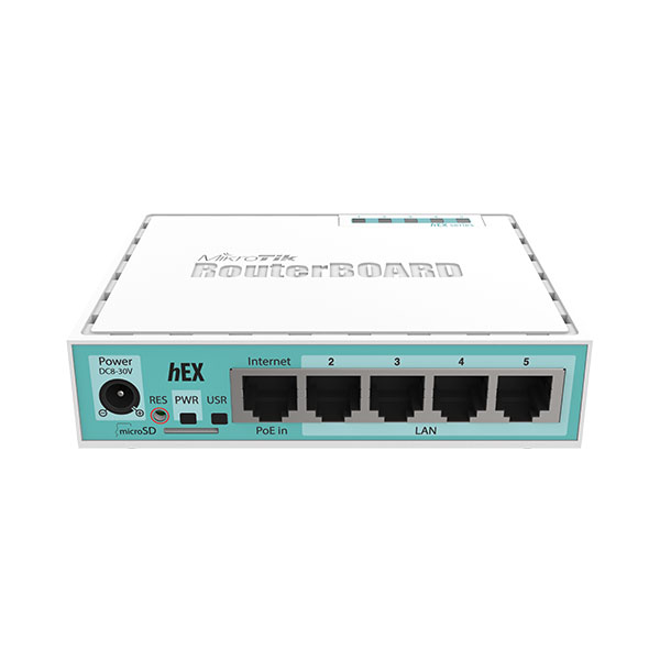 MikroTik RB750Gr3 hEX 5 Gigabit Ports, 880MHz, 256MB, RouterOS L4