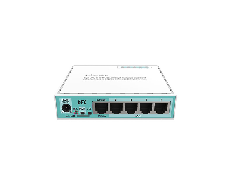 MikroTik RB750Gr3 hEX 5 Gigabit Ports, 880MHz, 256MB, RouterOS L4