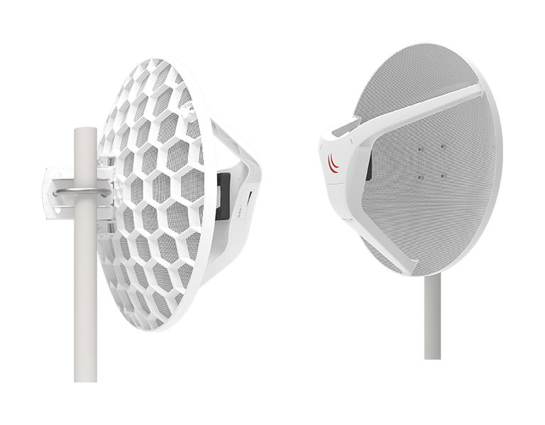MikroTik RBLHGG-60ad kitr2, Wireless Wire Dish, 60GHz, RouterOS L3