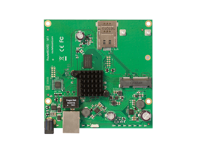 MikroTik RBM11G 880MHz, 256MB, 1x GLAN, 1x miniPCI-e, RouterOS L4