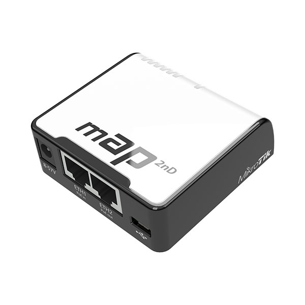 MikroTik RBmAP2nD mAP 650MHz CPU, 64MB RAM, 2xEthernet, RouterOS L4