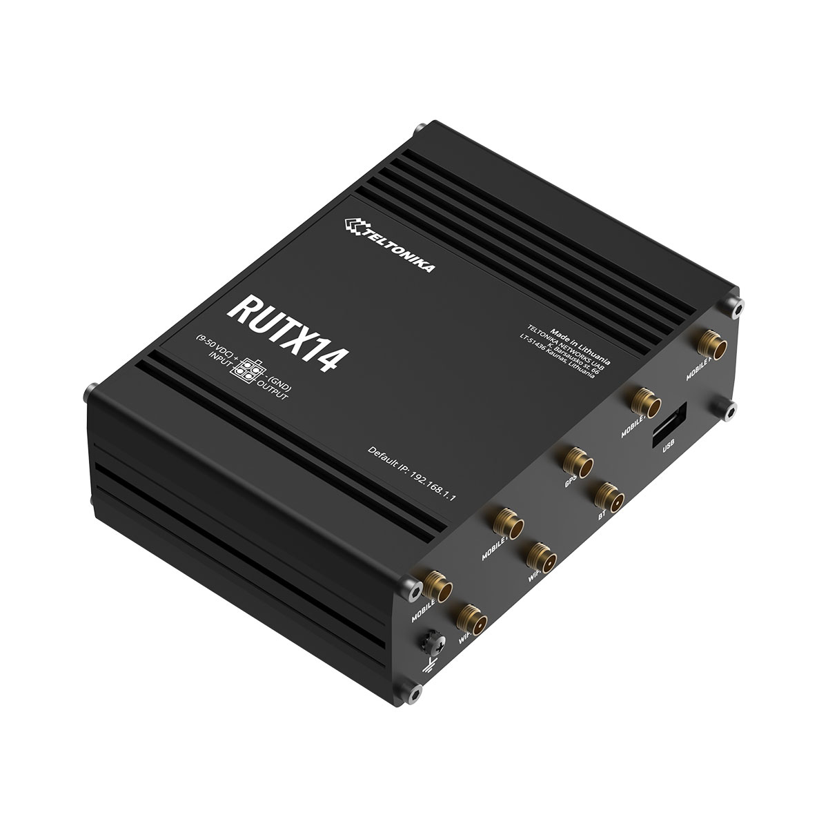 Teltonika RUTX14 4G LTE CAT12 Industrial Cellular Router Teltonika RUTX14 4G LTE CAT12 Industrial Cellular Router