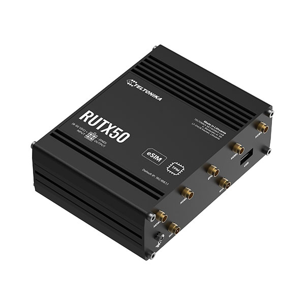 Teltonika RUTX50-ESIM Industrial 5G Router with ESIM