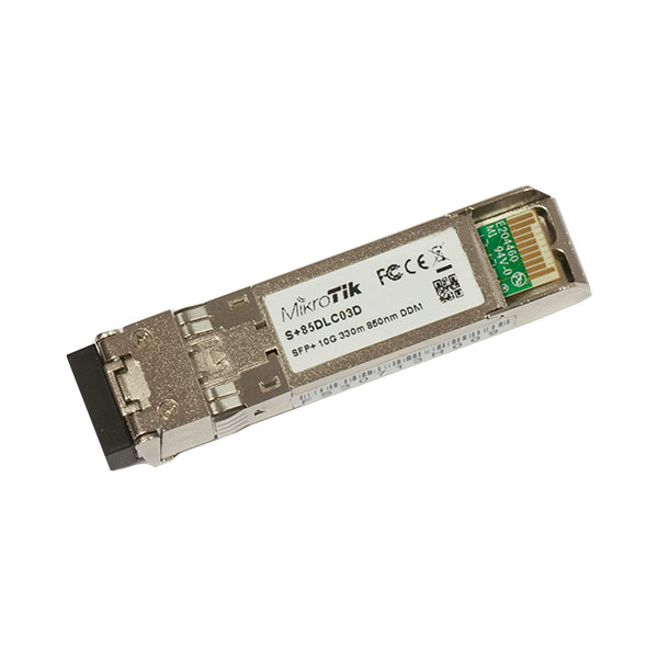 MikroTik S+85DLC03D SFP+ module, MM, 300m, 10G, 850nm
