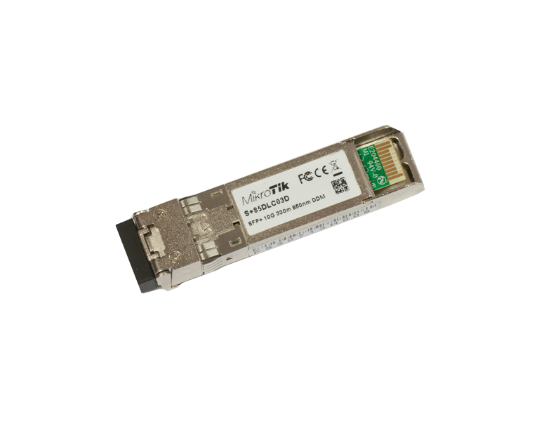 MikroTik S+85DLC03D SFP+ module, MM, 300m, 10G, 850nm