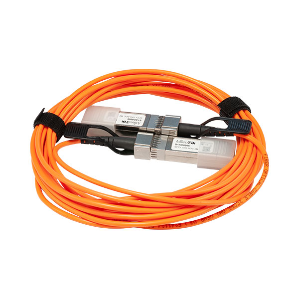 MikroTik S+AO0005 SFP+ Active Optics direct attach cable, 5m