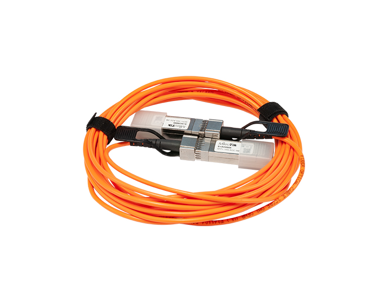 MikroTik S+AO0005 SFP+ Active Optics direct attach cable, 5m
