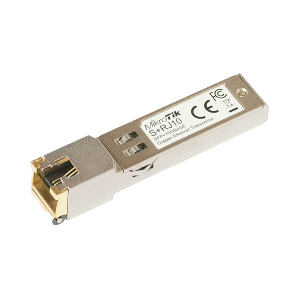 MikroTik S+RJ10 RJ45 SFP+ 10G copper module