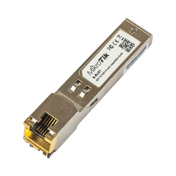 MikroTik S-RJ01 RJ45 SFP 10/100/1000M copper module