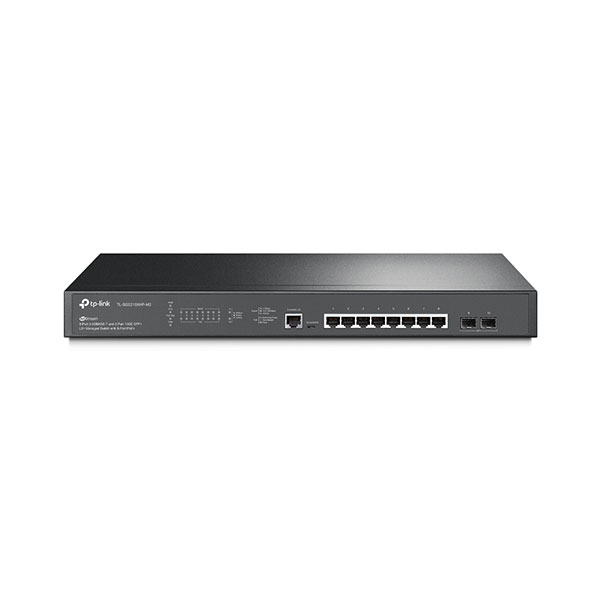 TP-LINK SG3210XHP-M2 V1 8-Port 2.5G and 2-Port 10GE SFP+ L2+ Managed Switch
