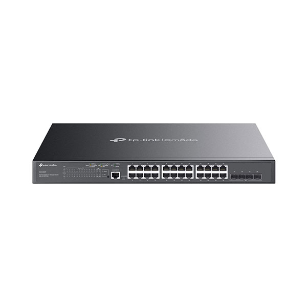 TP-LINK SG3428MP V6.2 JetStream 28-Port Gigabit L2 Managed Switch with 24-Port PoE+