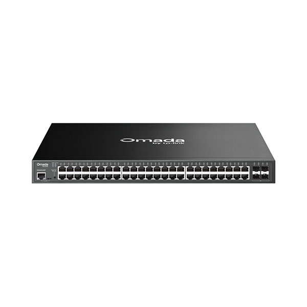 TP-LINK SG3452XP V2.2 JetStream 48-Port Gigabit and 4-Port 10GE SFP+ L2+ Managed Switch with 48-Port PoE+