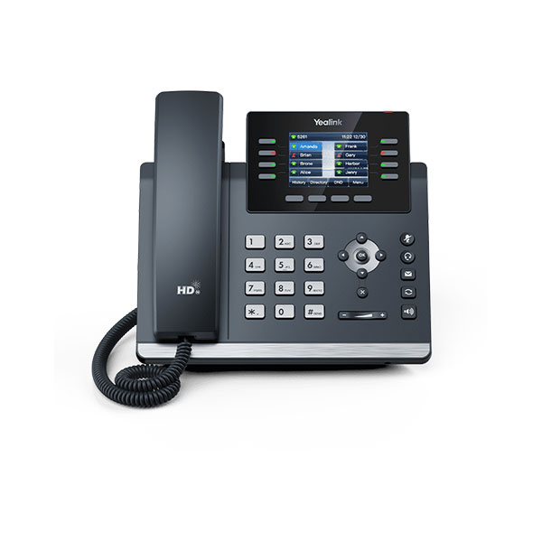 Yealink SIP-T44U 12 SIP PοE IP Phone 