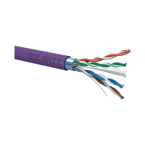 Solarix SXKD-6-FTP-LSOH Installation cable Cat6, FTP, LSOH, AWG23, 500m