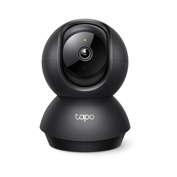 TP-LINK Tapo C201 V5 Pan/Tilt Home Security Wi-Fi Camera, 1080P, Black