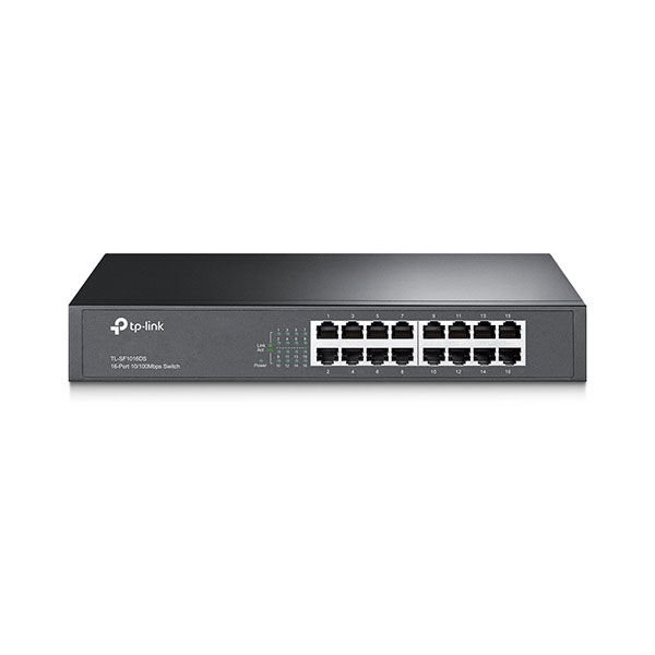 TP-LINK TL-SF1016DS V4 16-Port 10/100Mbps Desktop/Rackmount Switch