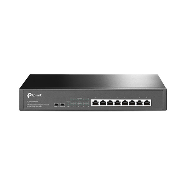 TP-LINK TL-SG1008MP V5 8-Port Gigabit Desktop/Rackmount Switch with 8-Port PoE+
