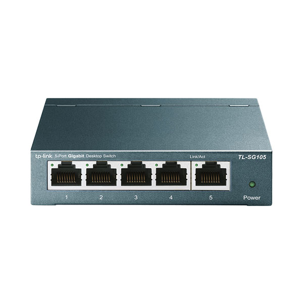 TP-LINK TL-SG105 V8 5-Port 10/100/1000Mbps Desktop Switch
