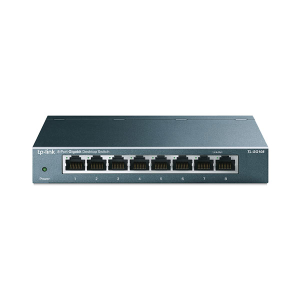 TP-LINK TL-SG108 V9 8-Port Gigabit Desktop Switch