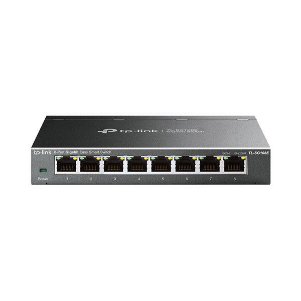 TP-LINK TL-SG108E V6 8-Port Gigabit Easy Smart Switch