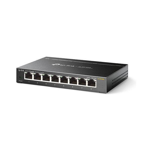 TP-LINK TL-SG108S V4 8-Port 10/100/1000Mbps Desktop Switch