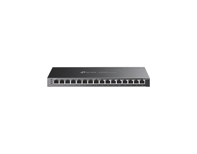 TP-LINK TL-SG2016P V1.2 JetStream 16-Port Gigabit Smart Switch with 8-Port PoE+